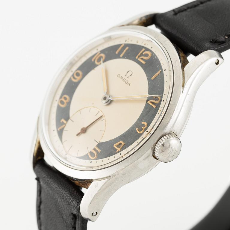 Omega, wristwatch, "Tuxedo", 36 mm.