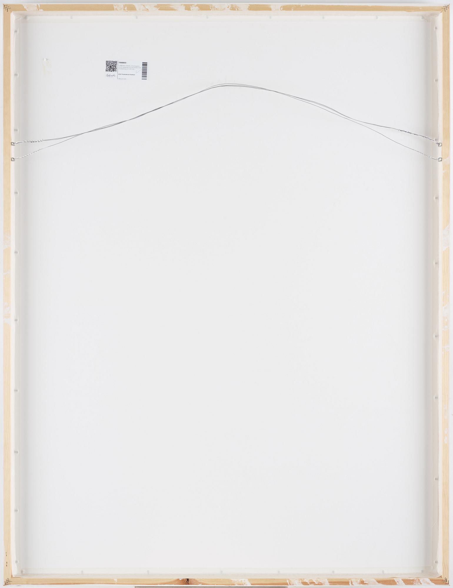 LORENZO AGIUS, chromogenic print, signed and numbered LA 1/25 in silver pen.