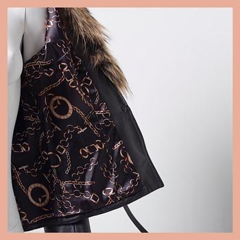 SKINNJACKA, Gucci, italiensk storlek 4.