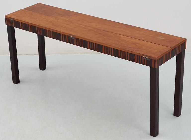 An Axel Einar Hjorth 'Rekord' birch and palisander sideboard by NK, 1930's.