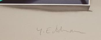 YRJÖ EDELMANN, färglitografi, signerad och numrerad 109/175.
