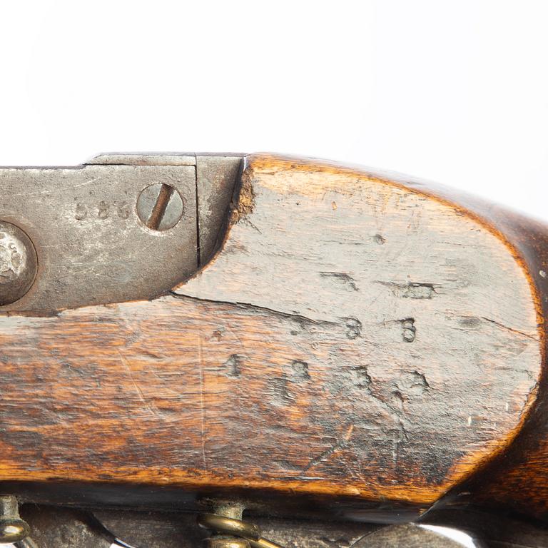 Chamber-loading rifle, Swedish m/1851 for the navy,.