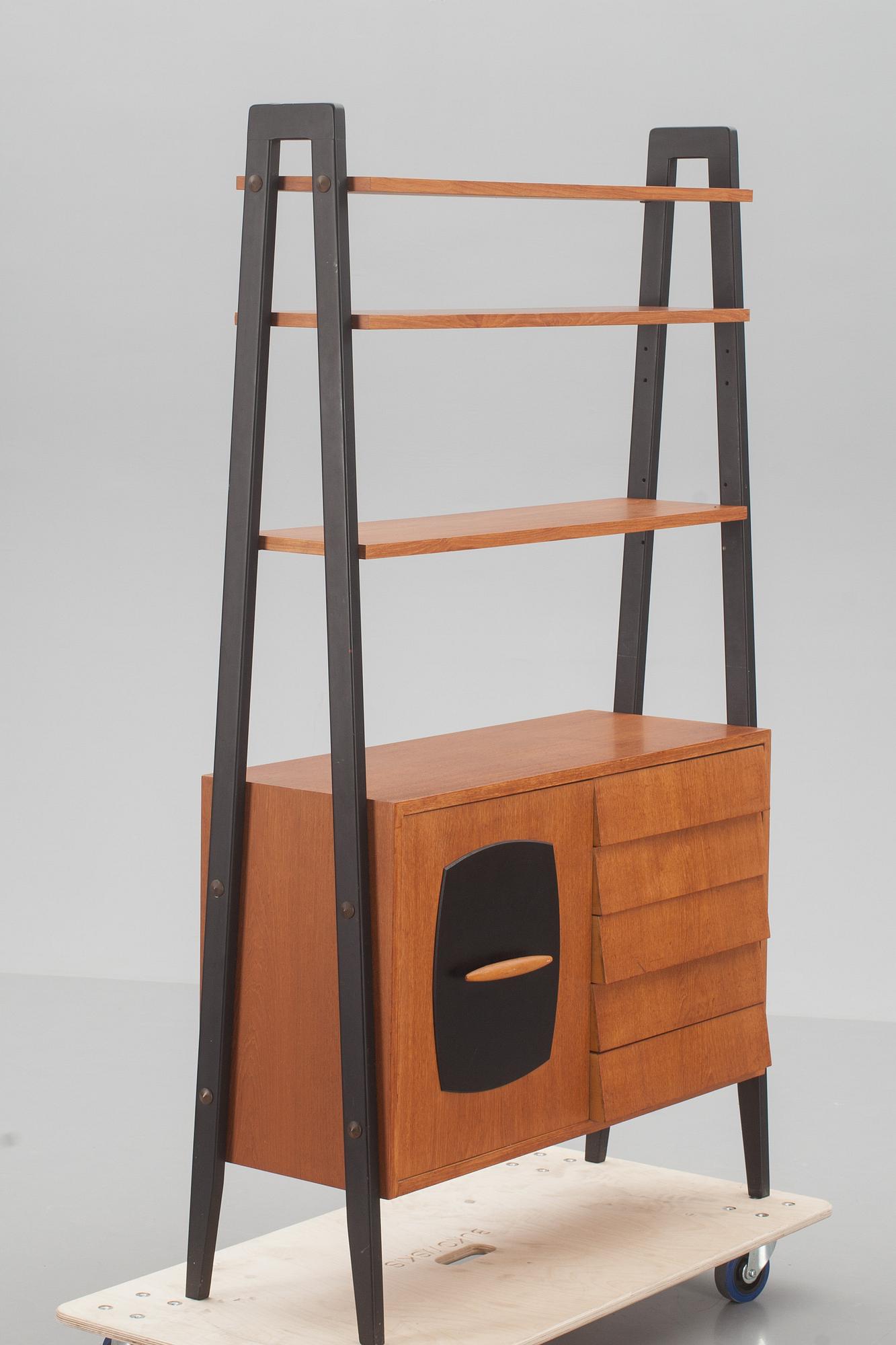 BOKHYLLA, "Tema", Gillis Lundgren, IKEA, 1950/60-tal.