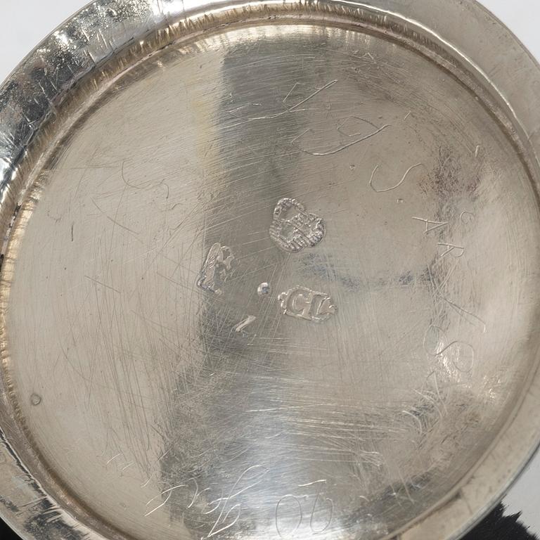 A Swedish silver beaker, mark of Carl Lindgren, Norrköping, active 1778-1789 (1790).