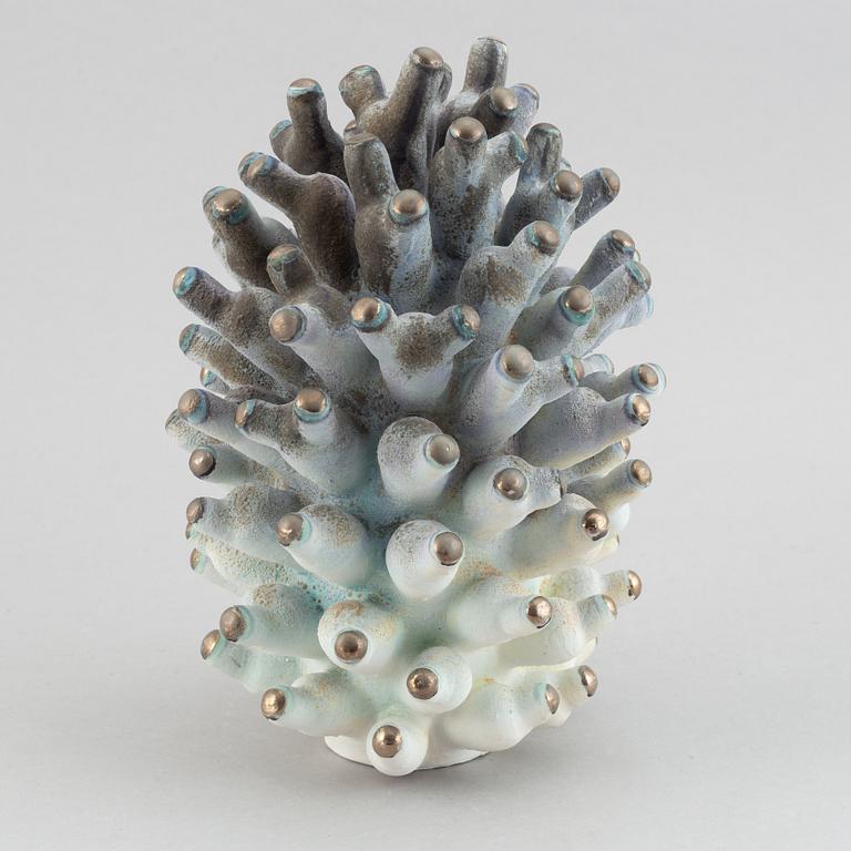 Eva Zethraeus, skulptur, unik. Keramik. Signerad.