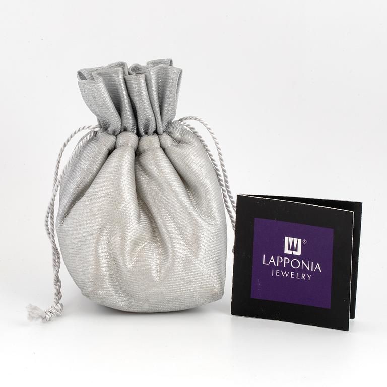 Lapponia. A sterling silver necklace and a pair of earrings.