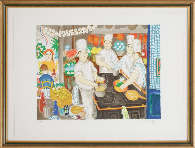 LENNART JIRLOW, färglitografi, signerad och numrerad 6/225.