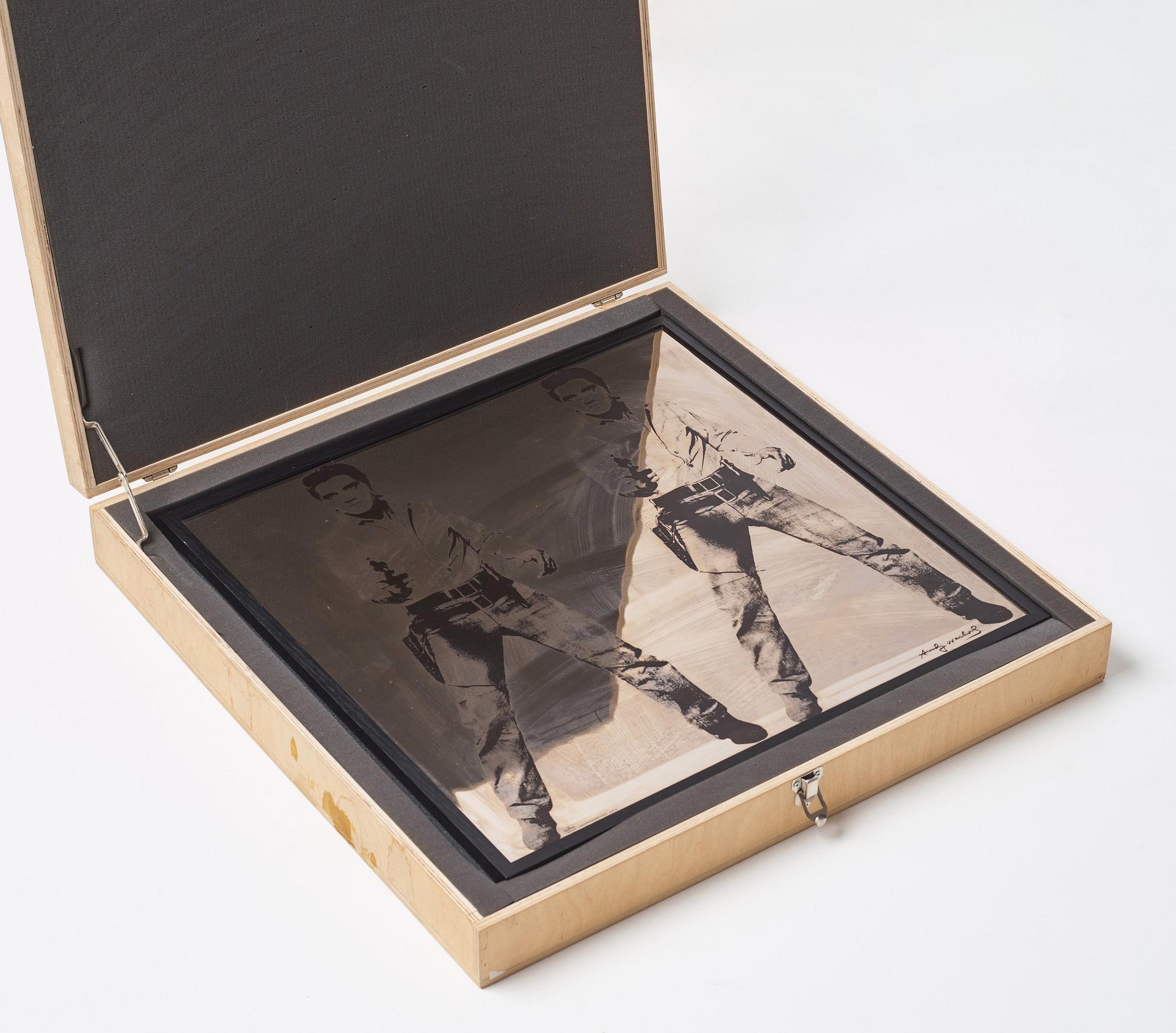 Andy Warhol After, "Elvis - platinum".