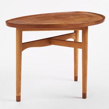 Finn Juhl, an "Eye" coffee table model "FJ 4850", cabinetmaker Carl Brørup, Denmark, 1940s-50s.