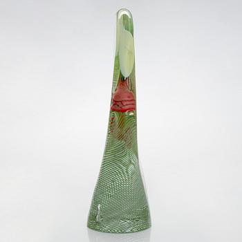 Oiva Toikka, a glass sculpture signed Oiva Toikka Nuutajärvi Notsjö -5.