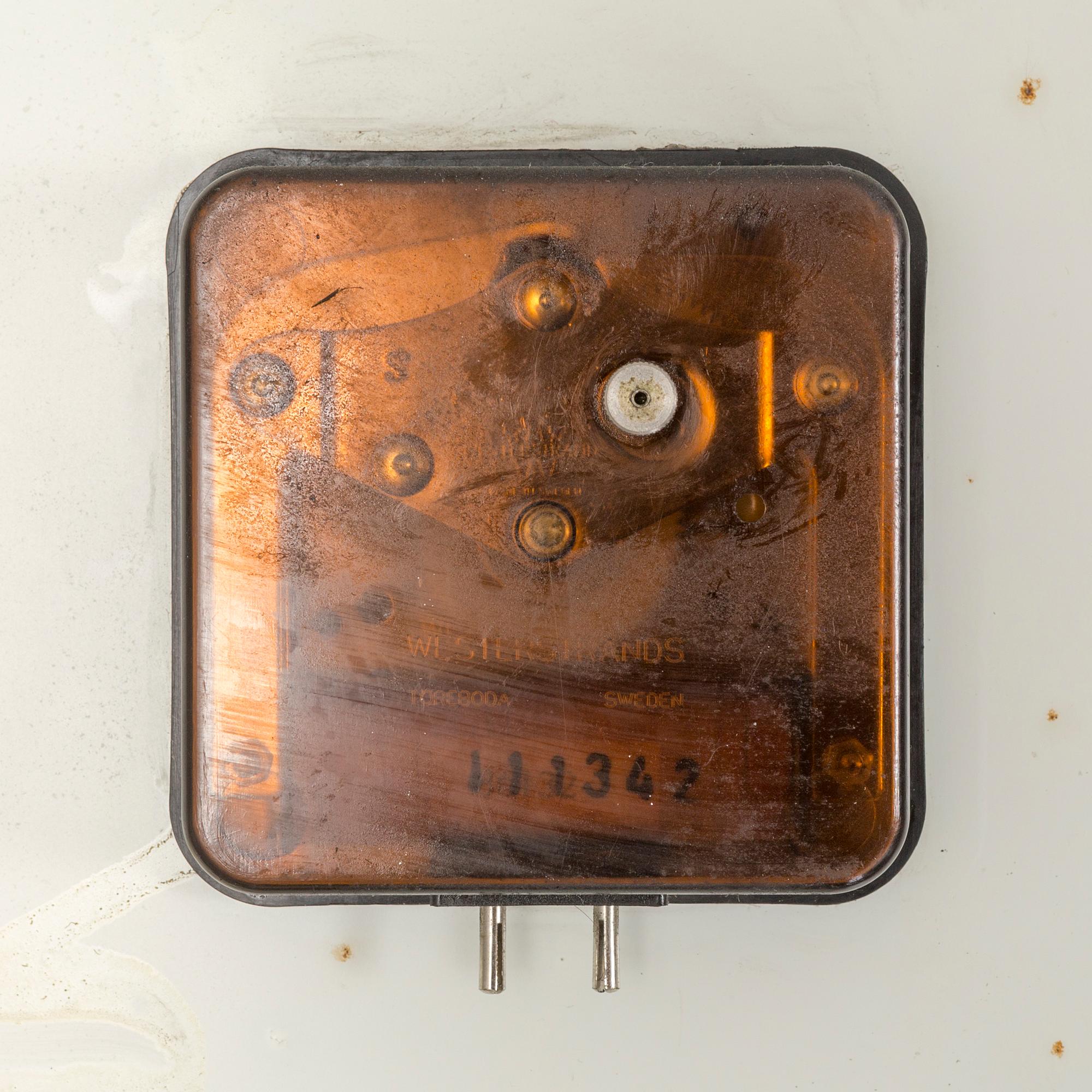 A second half of the 20th century wall clock by Westerstrand.