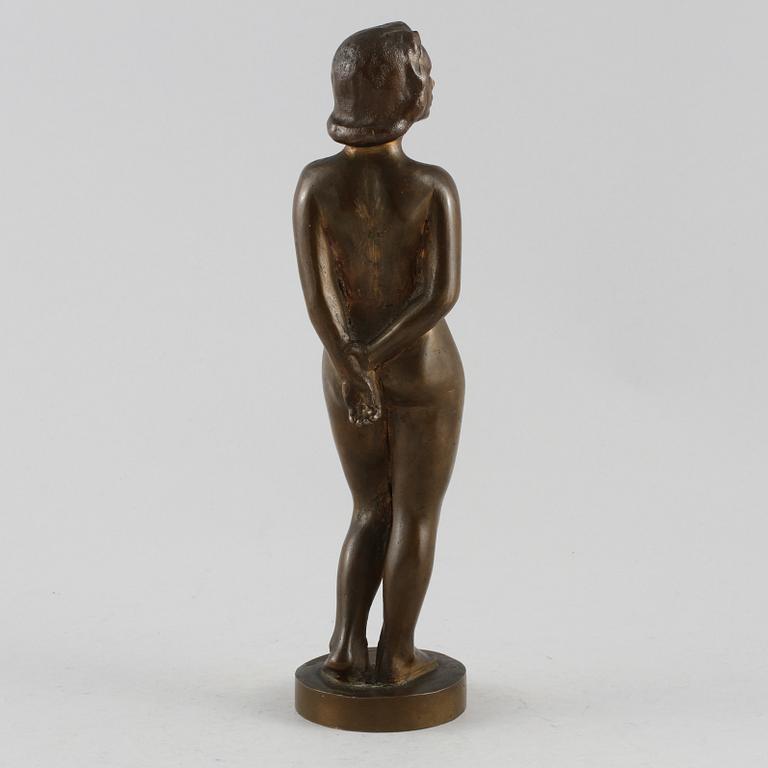 SKULPTUR, brons, 1900-talets andra hälft.