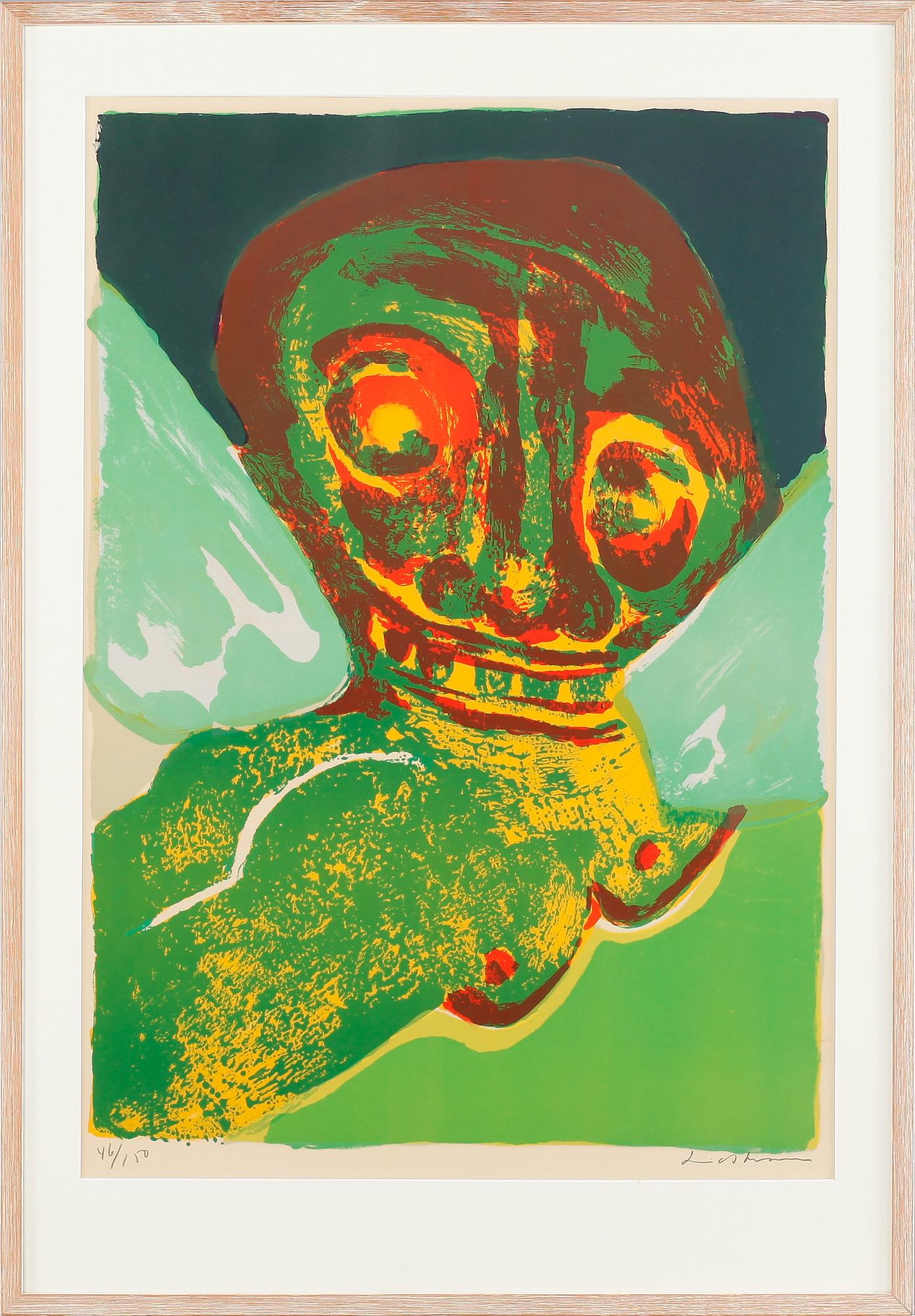 BENGT LINDSTRÖM, färglitografi, signerad och numrerad 47/150.