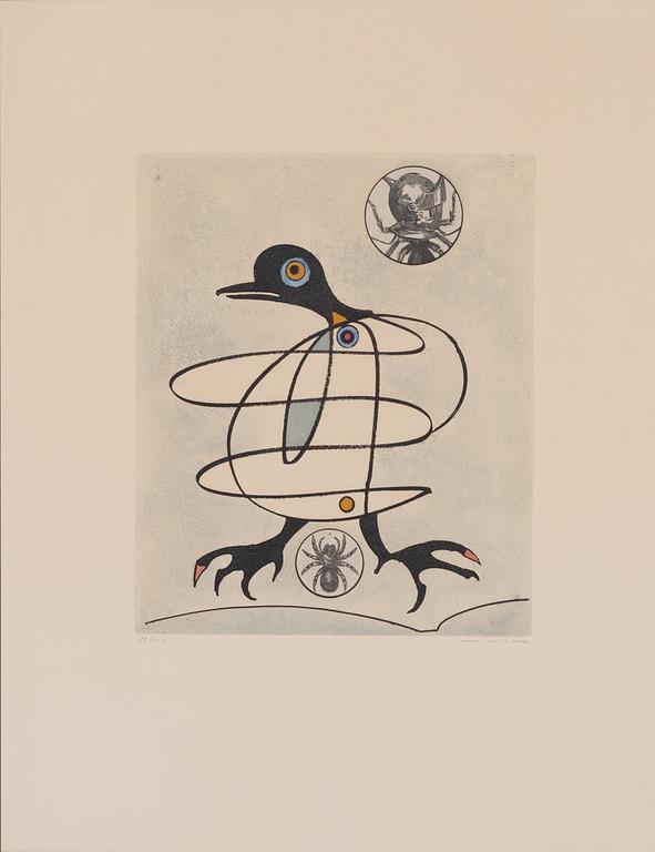 Max Ernst, Utan titel, ur "Oiseaux en Péril".