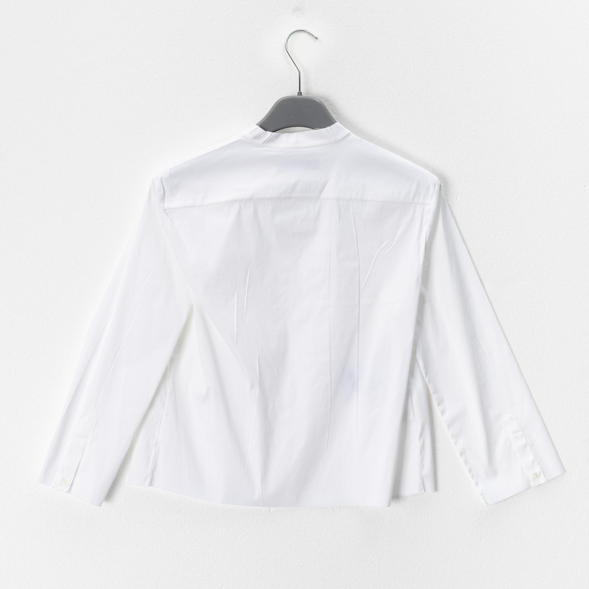 Prada, two white blouses, size 38.