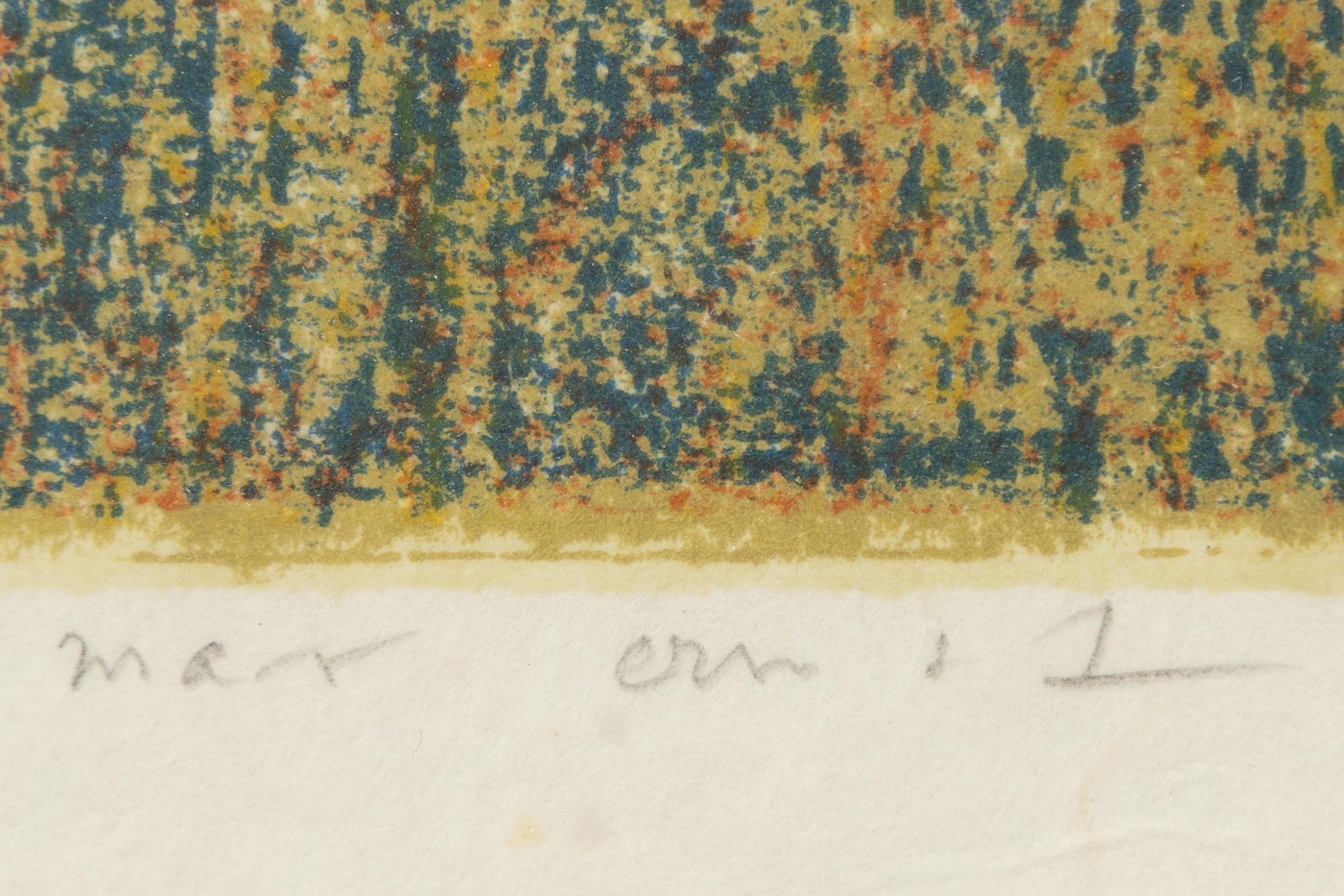 Max Ernst, "Oiseaux souterraines".