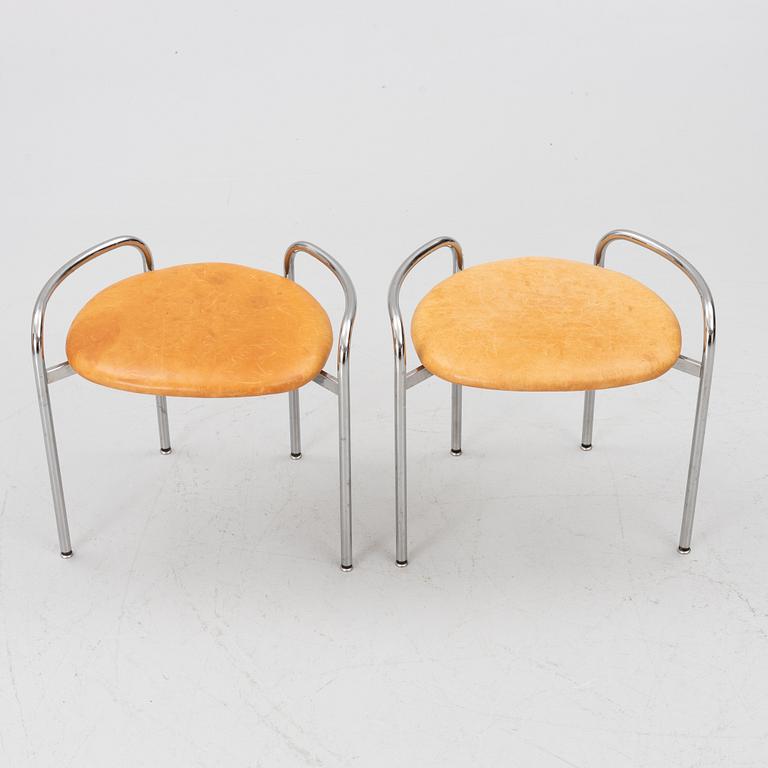 Karl-Johan Hjerling, pallar, ett par, 2000-tal.