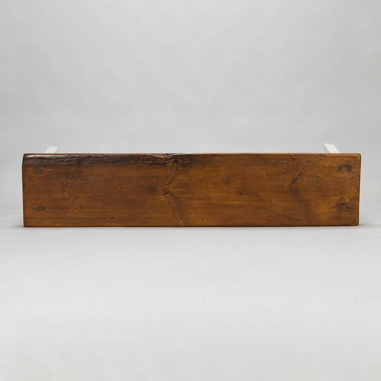 Bench, 18th and 20th century. Length 172 cm.