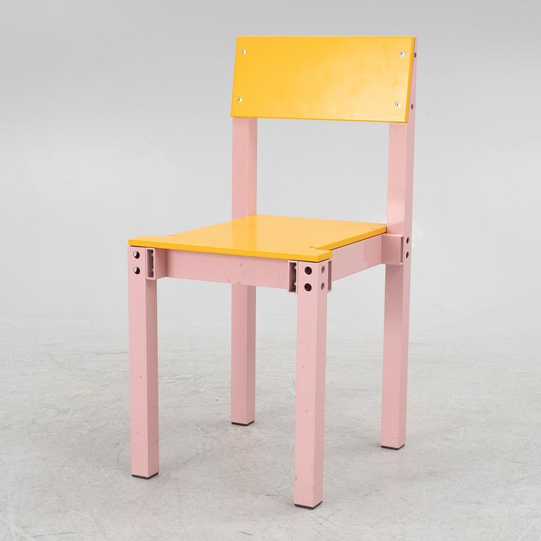 Fredrik Paulsen, a set of four custom-ordered chairs, "Chair One", JOY, 2022.