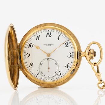 Alex Hüning, pocket watch, hunter-case, 52 mm.