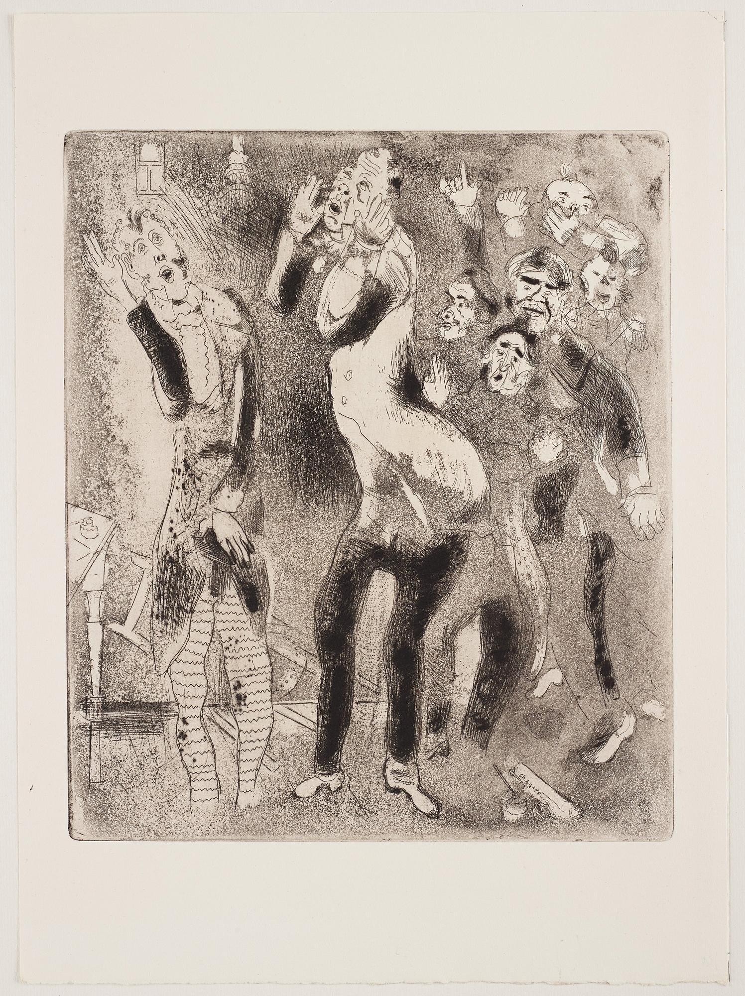MARC CHAGALL, 71 st etsningar ur upplagan om 285 exemplar på Arches/MBM/J. Perrigot-papper, 1923-1948.