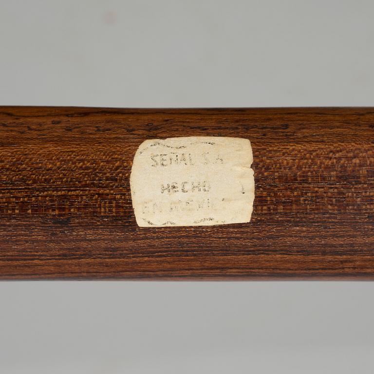 DON SHOEMAKER,  a 'Sloucher' palisander easy chair from Señal S.A.; mexico, 1960's.