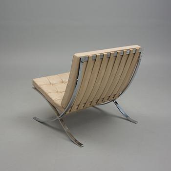 FÅTÖLJER, ett par, "Barcelona", Mies van der Rohe, 1960-tal.