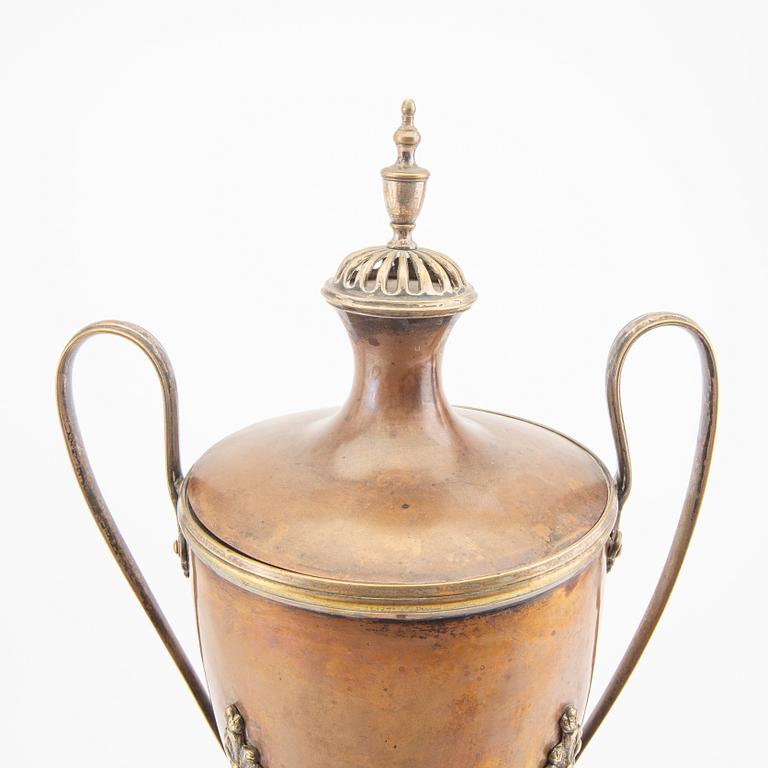 A mid 1800s Empire tea samovar.