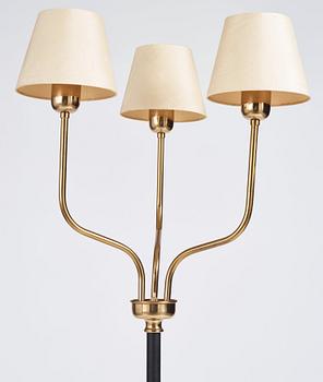 Josef Frank, a brass floor lamp, Svenskt Tenn, Sweden, model 2426.