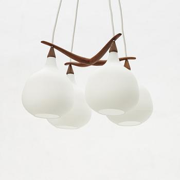 Uno & Östen Kristiansson, taklampa, modell A29Luxus, Vittsjö, 1950-tal.