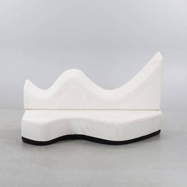 SOFA, sculptural, 2 parts. 1970s.