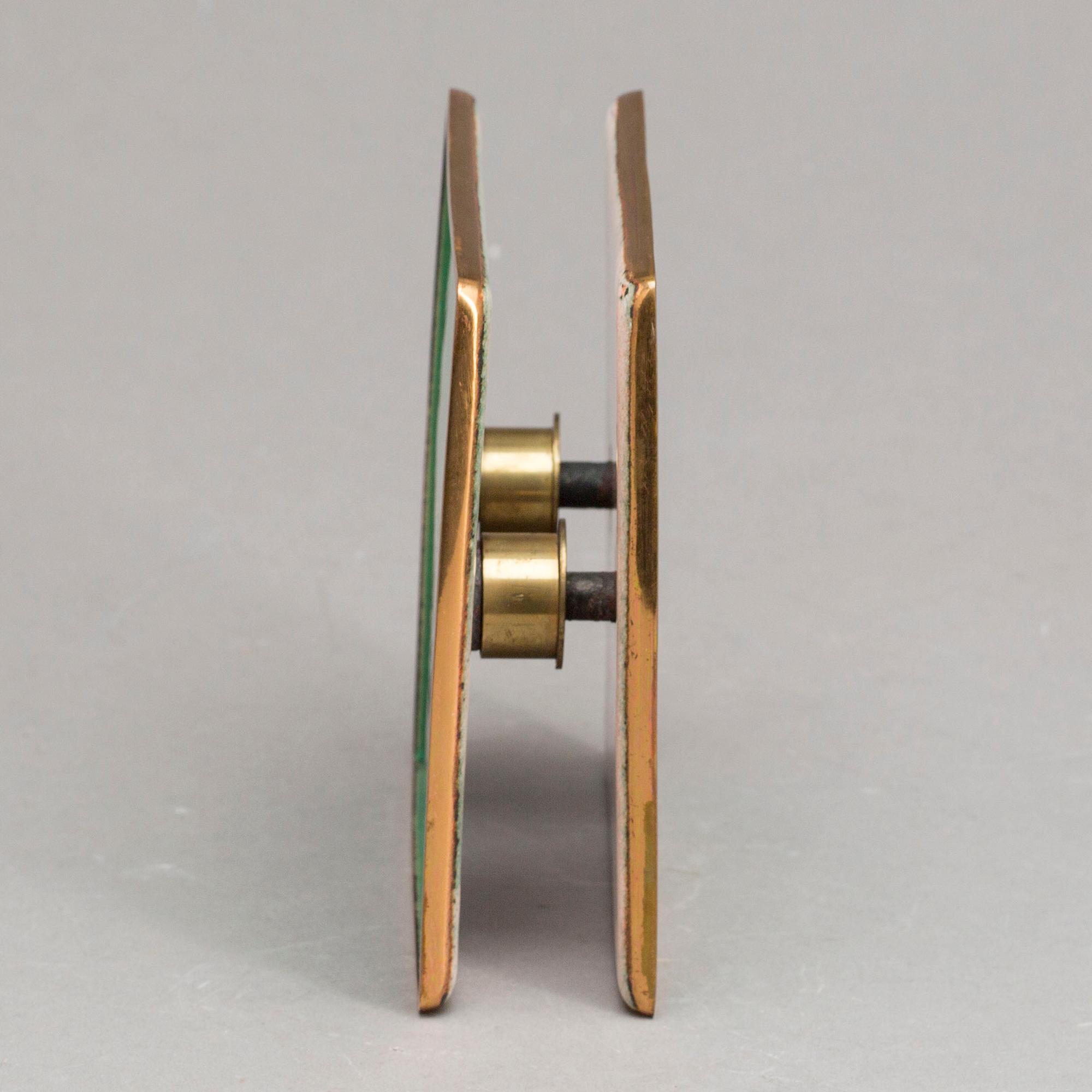 PAOLO DE POLI, door handle for Gio Ponti 1960's.
