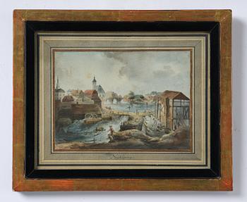 Johan Fredrik Martin, "Nyköping" ("Utsigt af Nyköping", Ur "Svenska vuer").