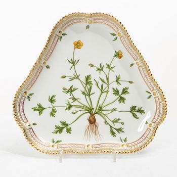 Royal Copenhagen, fat, 4 st, "Flora Danica", Danmark.