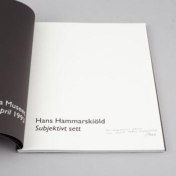 Hans Hammarskiöld, three books, one bears dedication.