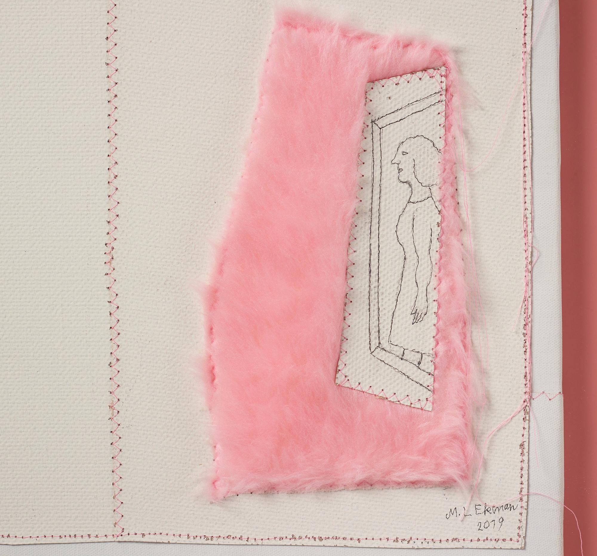Marie-Louise Ekman, "Spegeldam (Hommage á Lucio Fontana)".