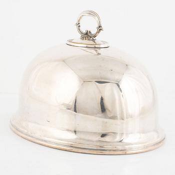 Stekhuvar, 2 st, pläter, England, omkring 1900.