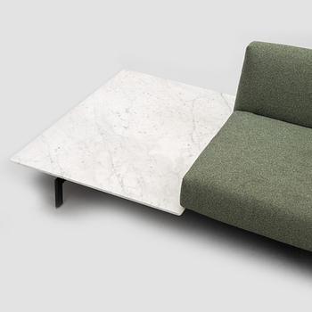 Piero Lissoni, "Avio" Sofa System with Right-hand Table, Knoll.