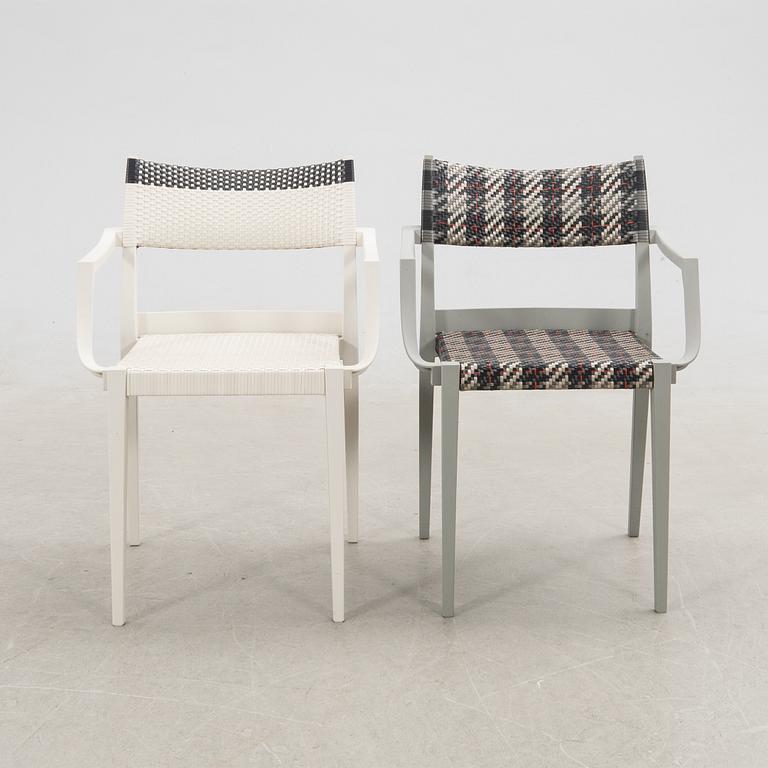 Philippe Starck, stolar, 8 st, "Play", Dedon, 2000-tal.