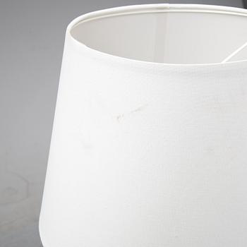 Bergboms, a pair of model 'G-024' brass floor lamps. Second half of the 20th century.