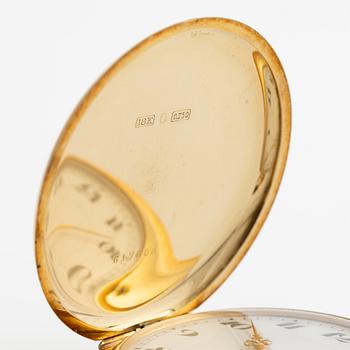 Pocket watch, hunter, 52 mm.