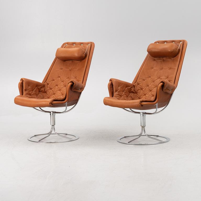 Bruno Mathsson, armchairs, a pair, "Jetson", Dux.