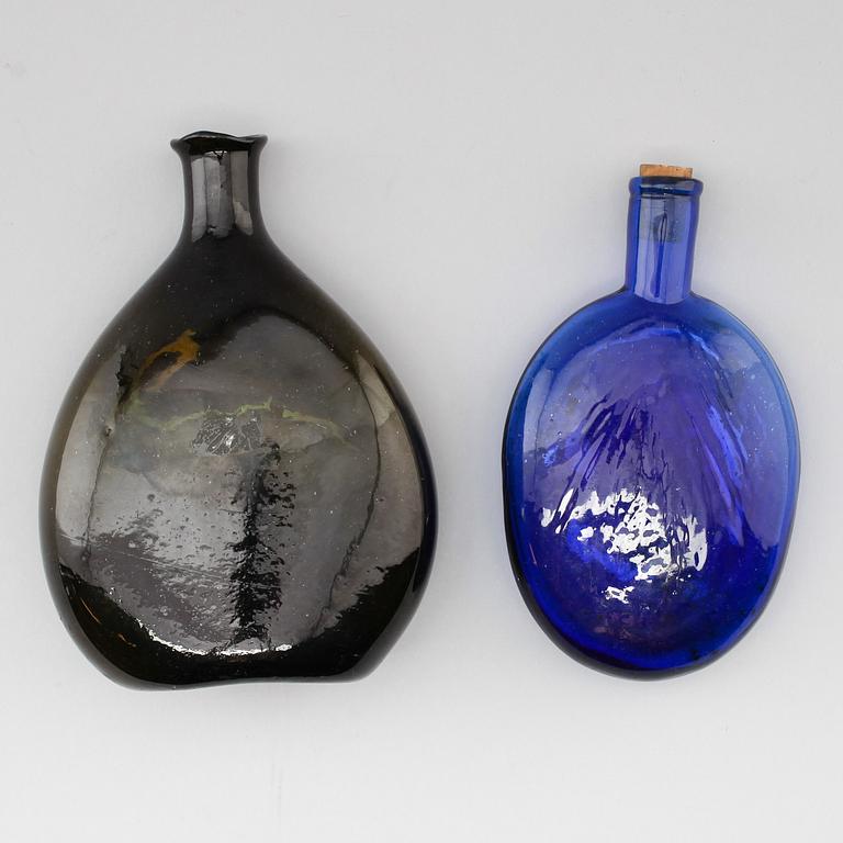 PLUNTOR, 2 st, glas, 1700-/1800-tal.