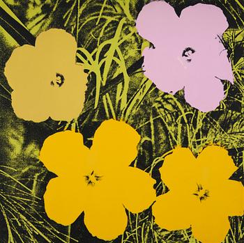 511. Andy Warhol, "Flowers".