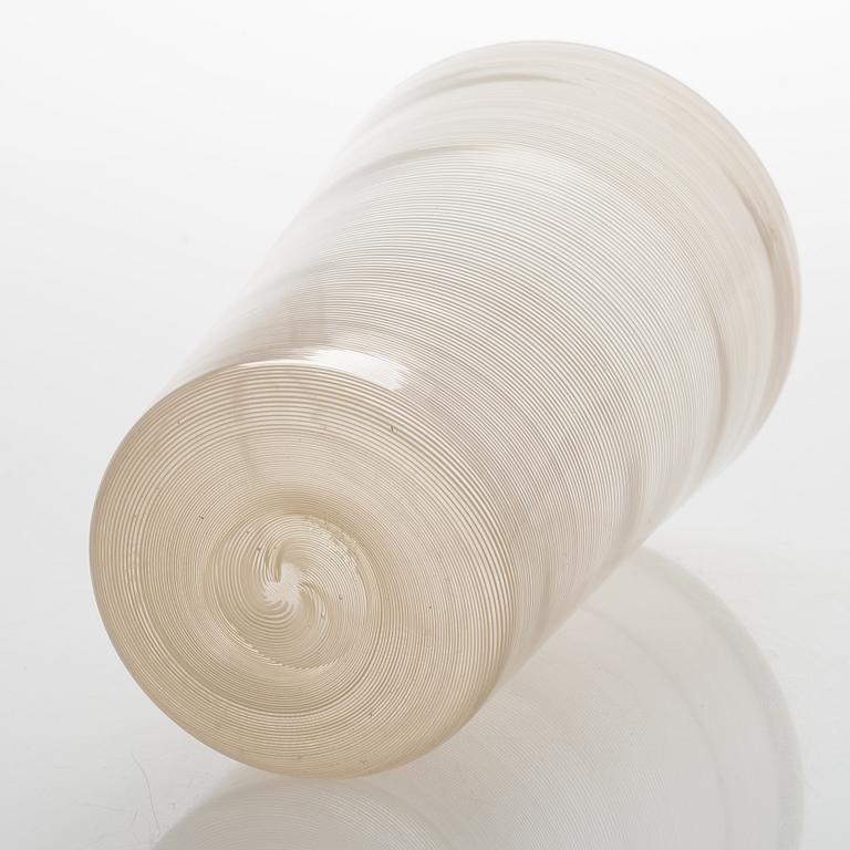 Paolo Venini, a vase etched signature Venini Murano Italia 1950's.