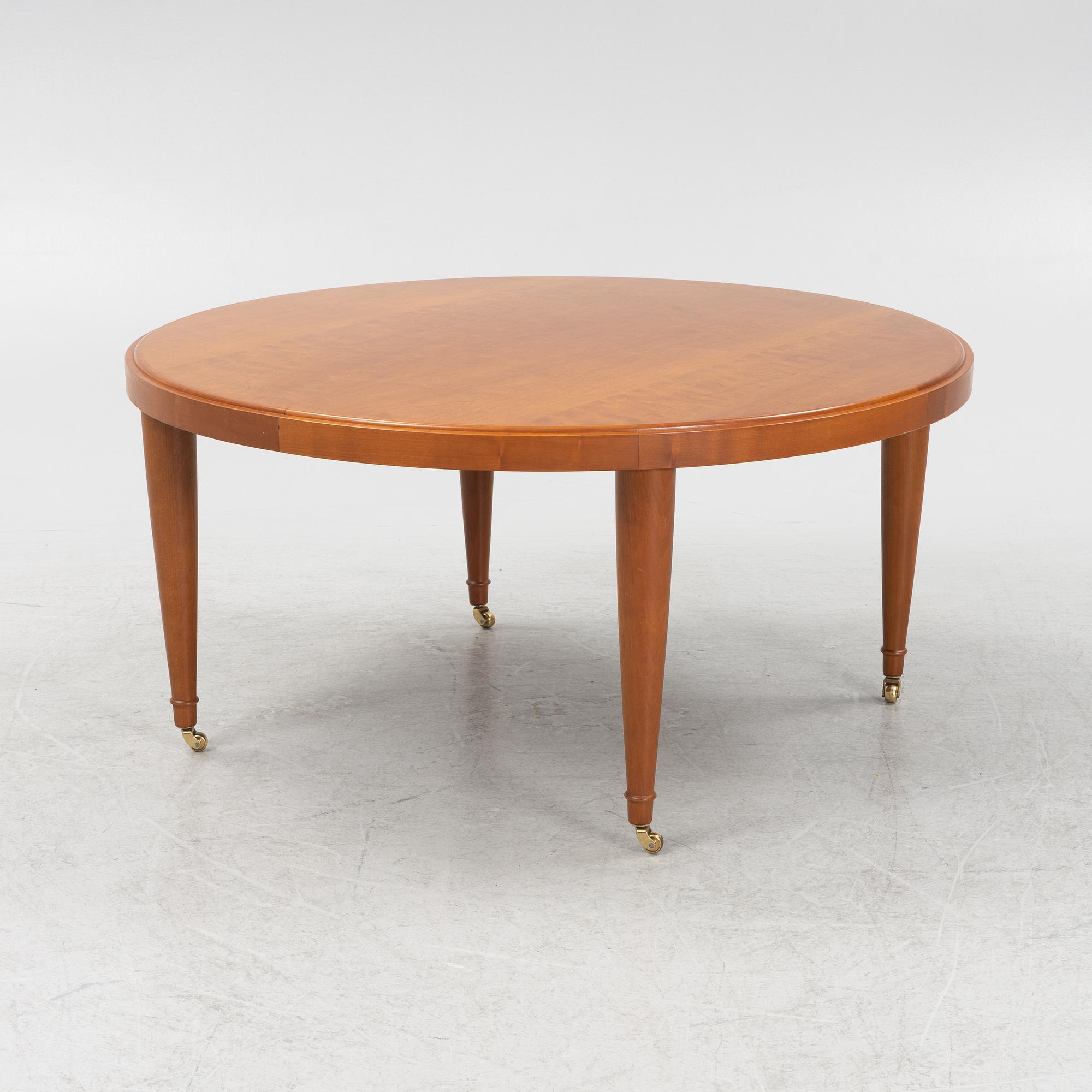 A cherry wood coffee table, Fogia, 21st century.