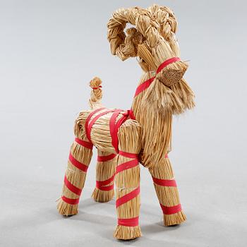 JULBOCK, Halmslöjdarna, Glimåkra, 1900-talets andra hälft.