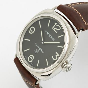 Panerai, Radiomir, Base Logo, wristwatch, 45 mm.