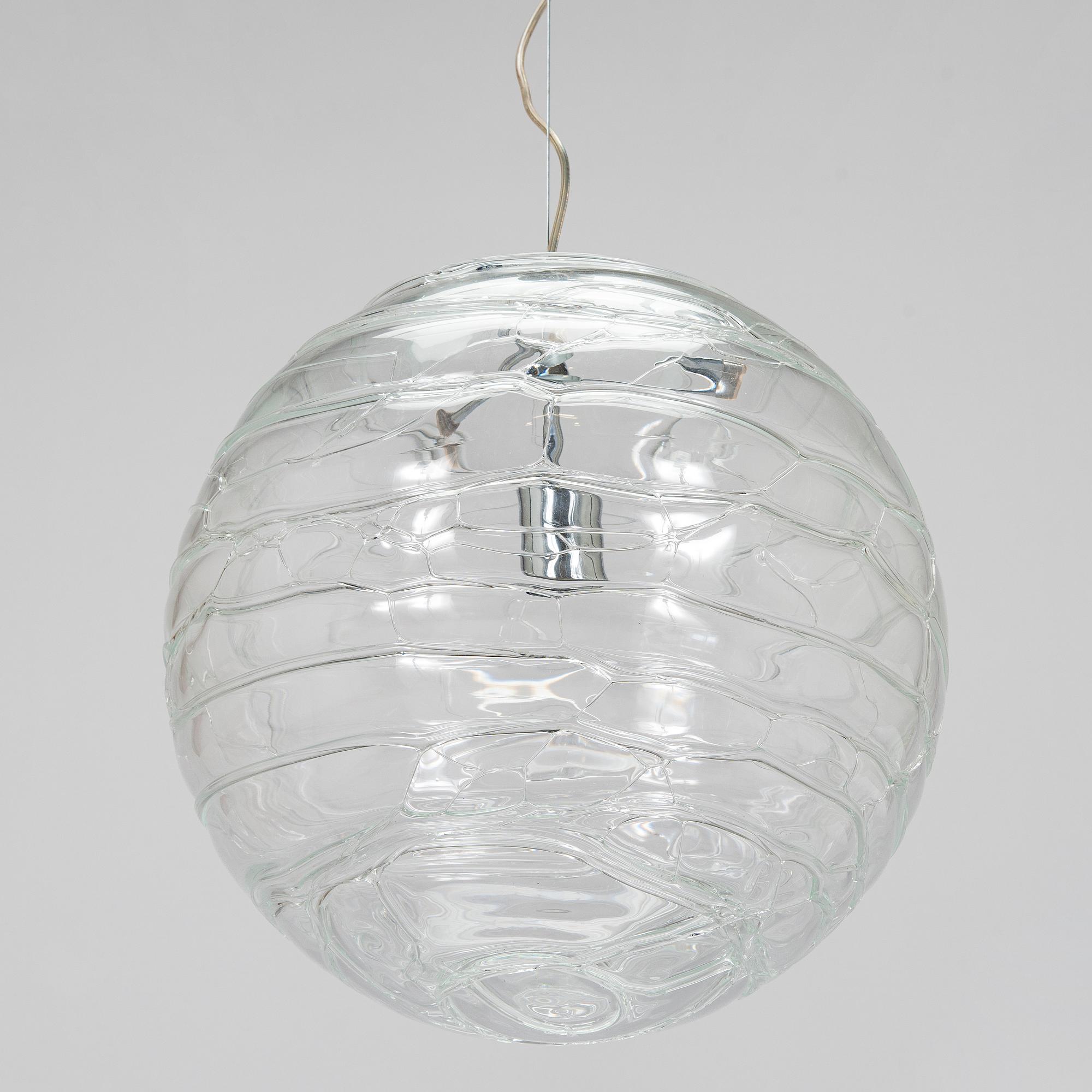 A "Sibilla" pendant light, ALT Luci Alternative, Murano, Italy 2000s.