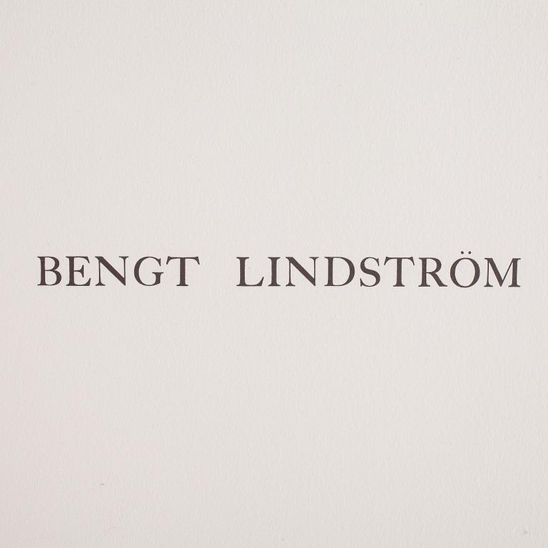 BENGT LINDSTRÖM, mapp med 7 carborundumetsningar, signerade och numrerade 83/90, editerade av ABCD, Paris, utgiven 1976.